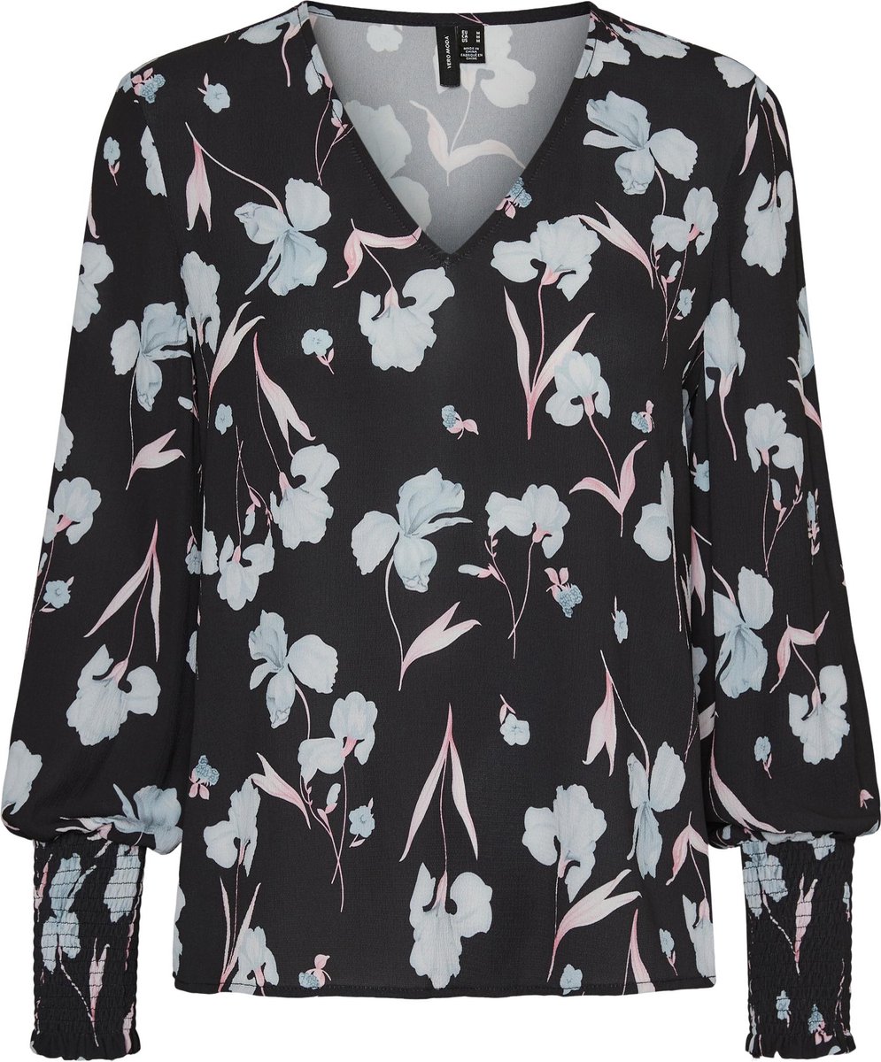 VERO MODA - T-shirt - Maat S - Vrouwen - Black -