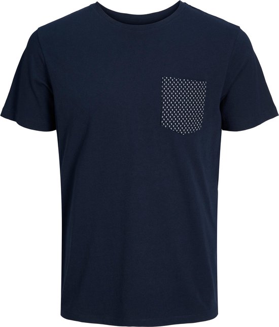 Jack & Jones-T-shirt--Navy-Maat S