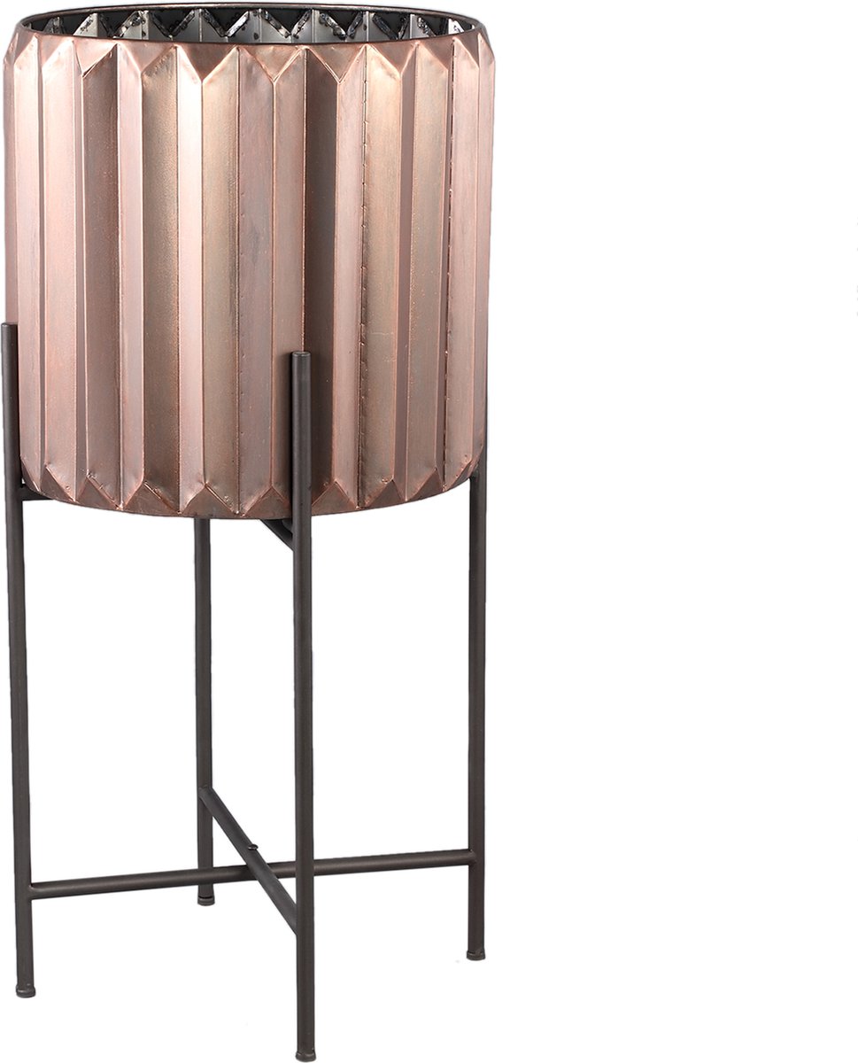 PTMD - Pot Eleyza - Bruin - 37x37x74cm