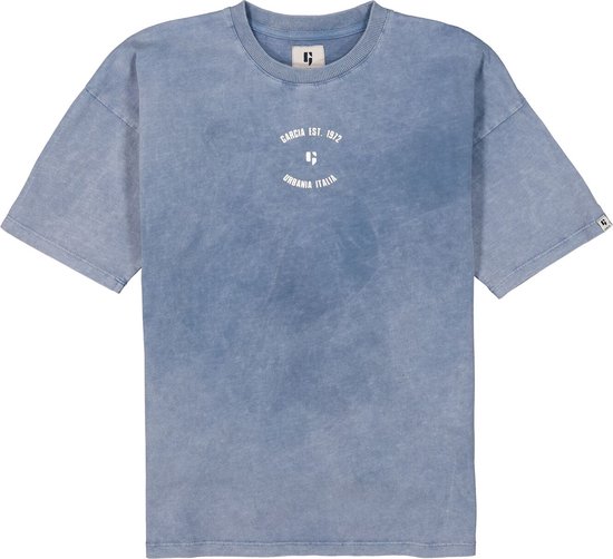 GARCIA Jongens T-shirt Blauw - Maat 140/146