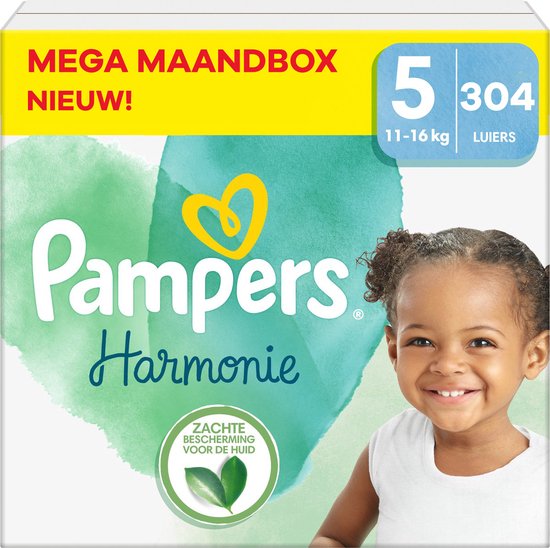 PAMPERS Baby-dry mega pack couches taille 5 (11-16kg) 74 couches pas cher 