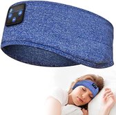 Slaapmasker Bluetooth - Slaap Koptelefoon - Hoofdband Bluetooth - Slaapband - Blauw