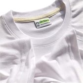 PicOnTshirt - Teetalks Series - T-Shirt Dames - T-Shirt Heren -Valentijn- T-Shirt Met Print - Couple T-Shirt Met King and Queen Print - 2 Pack - Wit - Heren S/Dames XXL