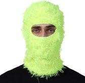 Masque de ski Livano - Cagoule - Masque d’hiver - Cagoule - Masque de ski - Face Mask complet - Vert fluo