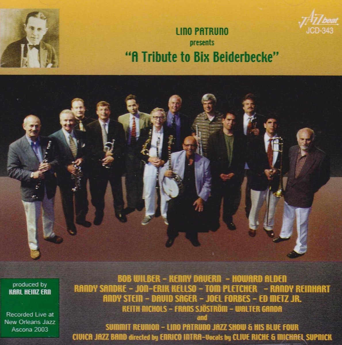 Various Artists - A Tribute To Bix Beiderbecke (CD)