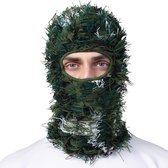 Livano Ski Masker - Bivakmuts - Winter Masker - Balaclava - Ski Mask - Full Face Mask - Groen