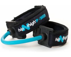 HipNThigh Toner weerstandskabels - Resistance band - Fitness Elastiek - Inclusief Opbergzak - Blauw