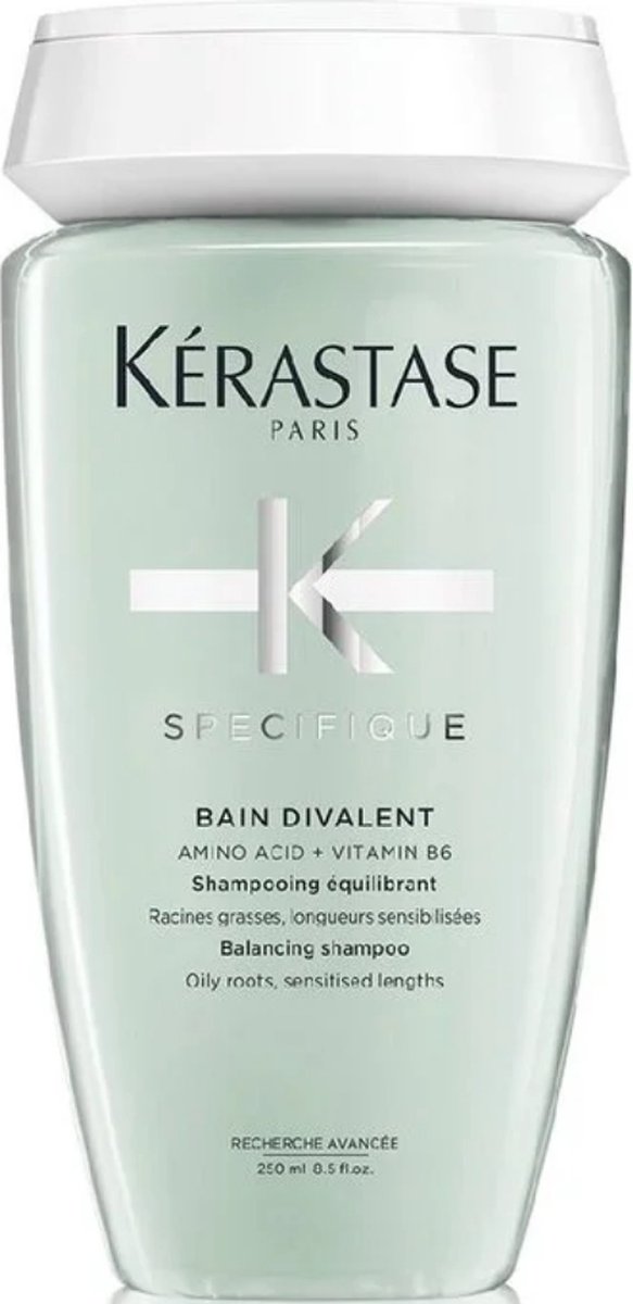 Kérastase Spécifique Bain Divalent - Balancerende shampoo voor een vette hoofdhuid en gevoelige lengten - 250ml