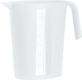 Juypal Schenkkan/waterkan - transparant - 1,75 liter - kunststof -L22 x H20 cm