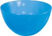 Juypal Serveerschaal/slakom - blauw - 5 liter - kunststof - D26 x H14 cm