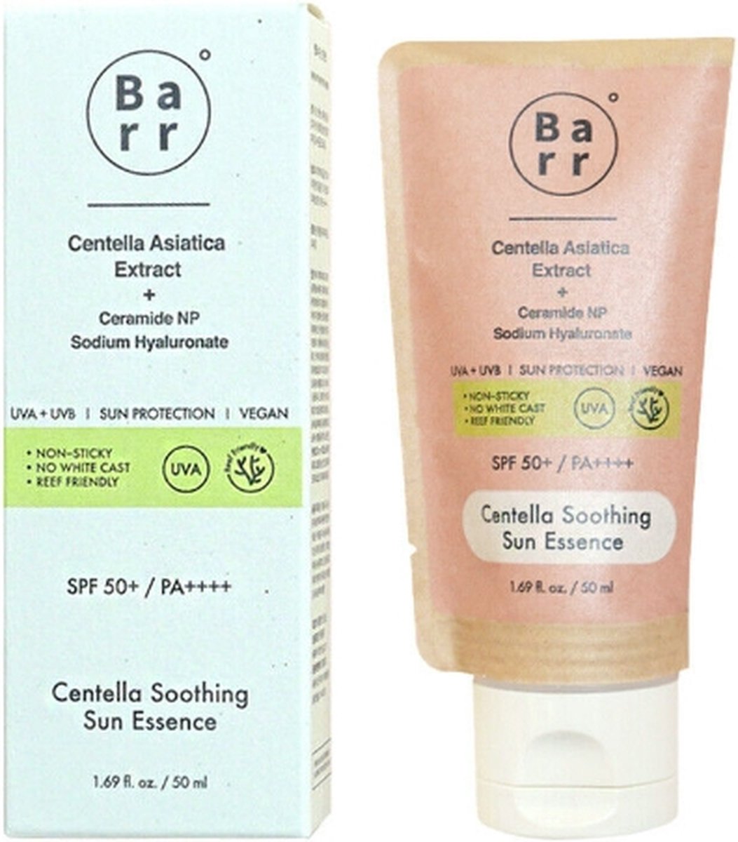 Barr Cosmetics Crème Centella Soothing Sun Essence 50ml