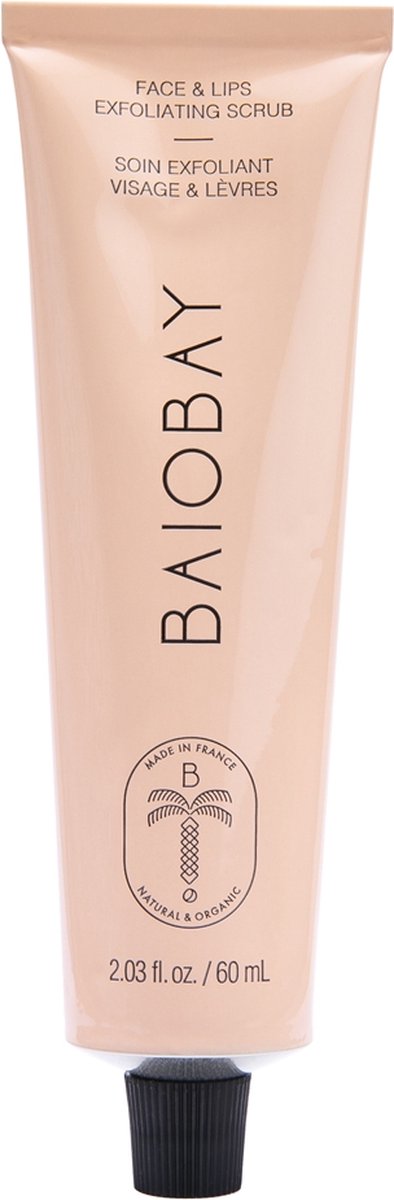 Goedkoopste Baiobay - Gezicht & Lip Exfoliating Scrub Bio - Biologisch - Duurzaam - Vegan