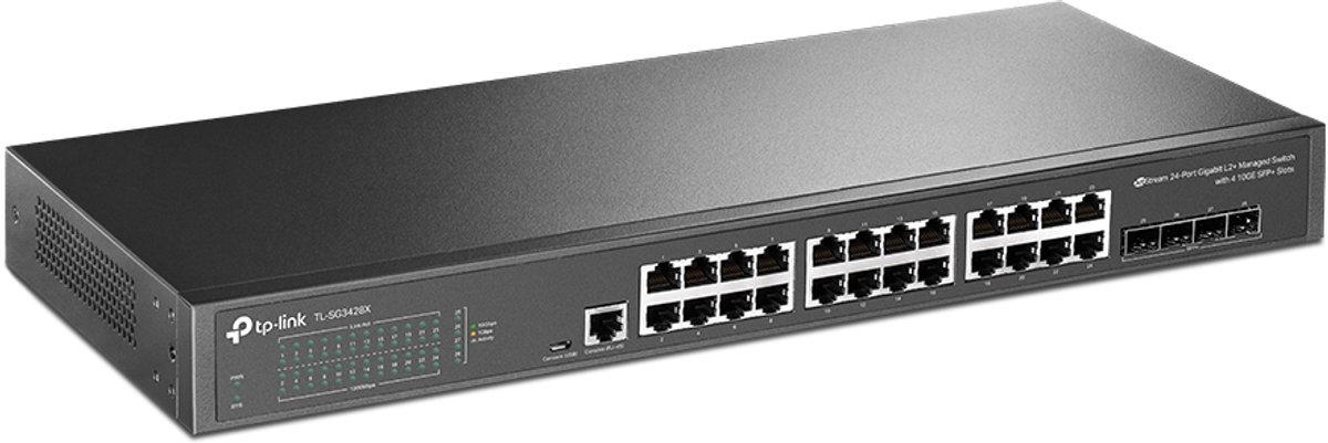 TP-Link TL-SG3428X - Netwerk Switch - 24-Poorten - Managed