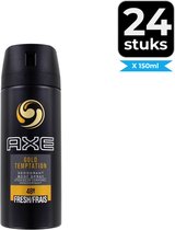 Axe Deodorant Gold Temptation 150ml - Voordeelverpakking 24 stuks