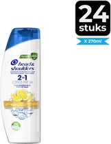 Head & Shoulders Shampoo - Citrus Fresh 2 in 1 270ml - Voordeelverpakking 24 stuks