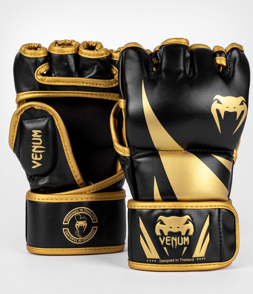 Venum Challenger MMA Handschoenen – Zwart/Goud – S