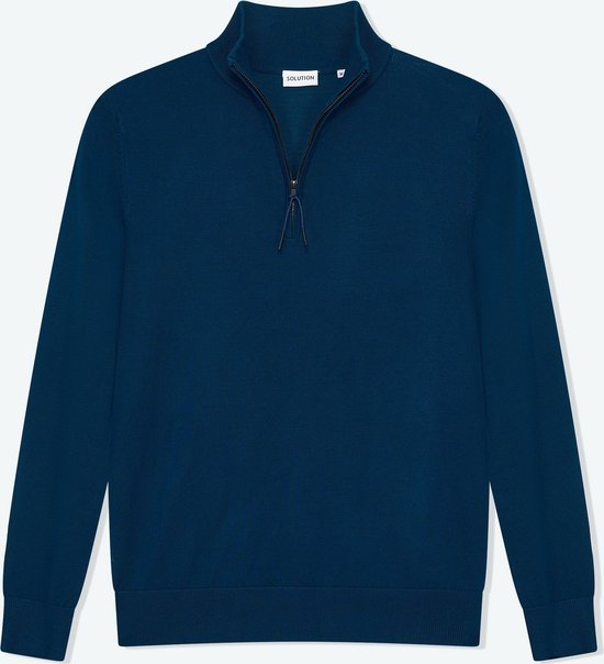 Solution Clothing Simon - Pullover - Trui - Regular Fit - Truien - Volwassenen - Heren - Mannen - Navy - XXL