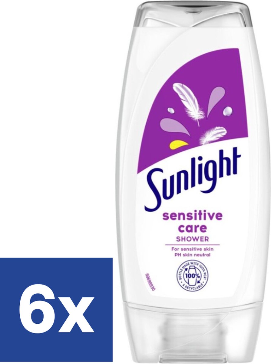 Sunlight Sensitive Douchegel - 6 x 250 ml