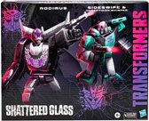 Transformers Legacy Evolution Shattered Glass Collection Rodimus & Sideswipe (12 cm)