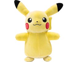 foto van Pokémon Pluche - Pikachu 20cm - Flueel