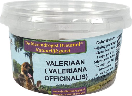 Dierendrogist valeriaan capsules - Default Title