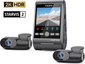 VIOFO A229 Plus 3CH - Triple 2K Dashcam - Smart voice control - 2023