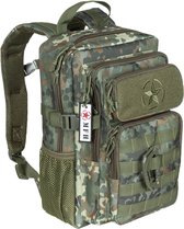MFH US Backpack Assault "Youngster" - Rugzak - 15 liter - Bundeswehr vlekken camouflage