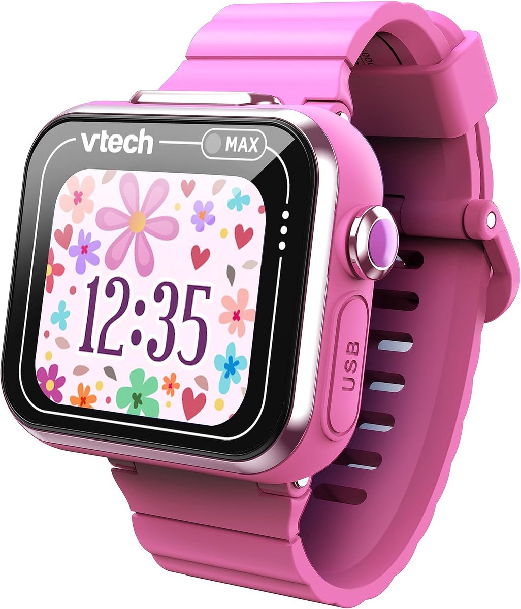 VTECH 80 531614 Kidizoom Smartwatch MAX ROZE Innovatief Speelplezier voor Jonge Ontdekkingsreizigers