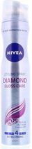 12x NIVEA Diamond Gloss Care Styling Spray - 250 ml