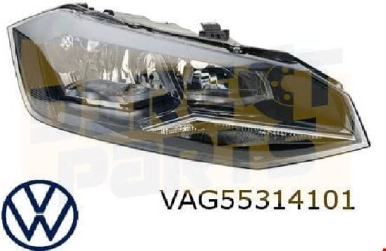 Volkswagen Polo VIII (7/17-7/21) Koplamp Links (halogeen / H7 / H7) OES! 2G1941005