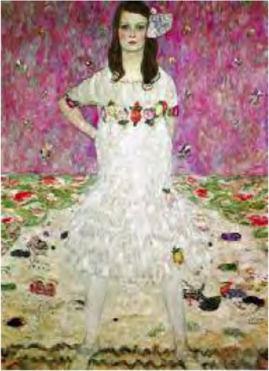 Catch Projecten Gustav Klimt - Mada Primavesi - Kunstposter - 60x80 cm Multicolor