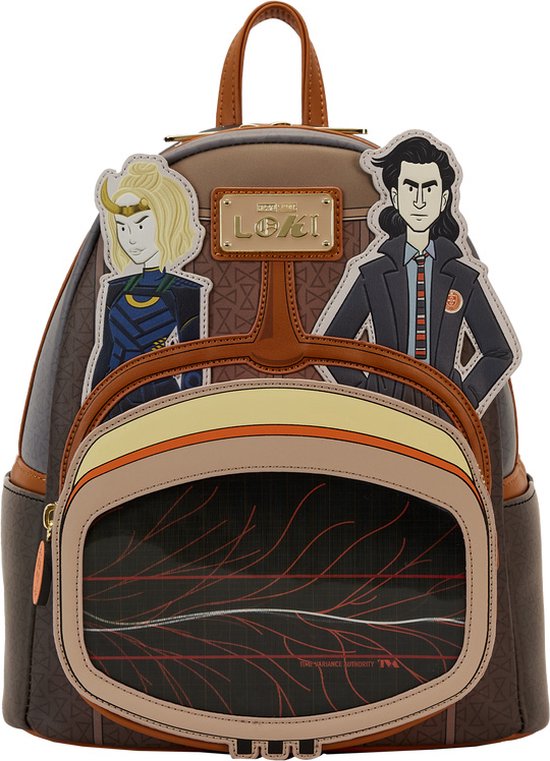 Loungefly - Marvel Loki Tva Lenticular Multiverse Mini Backpack