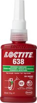 LOCTITE 638 GROEN 50ML is een uiterst krachtige, snelhardende lijm voor cilindrische bevestiging voor algemeen gebruik.