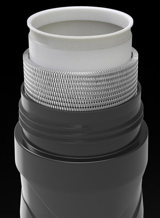 Polisport Bidon Thermal T500 500 Ml Polypropyleen Zwart/groen van Polisport — afbeelding 3