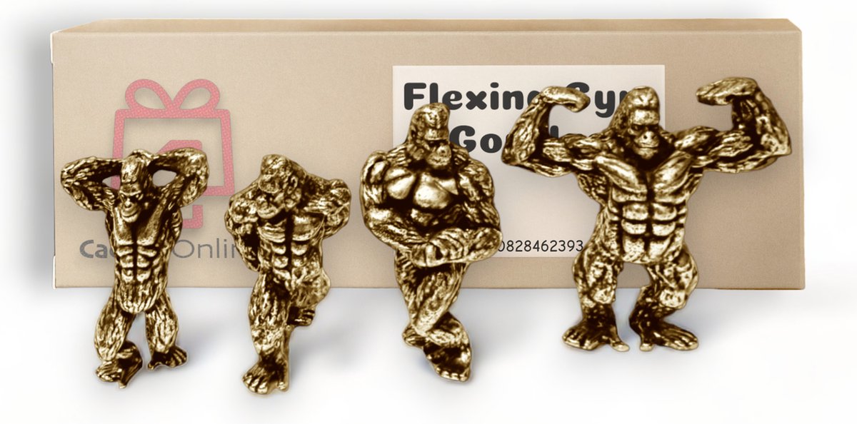 Flexing Gym Gorillas