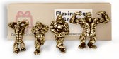 Flexing Gym Gorillas - Fitness Gorillas - 4 stuks - CadeauOnline
