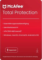 Bol.com McAfee Total Protection 1-PC 1 year aanbieding