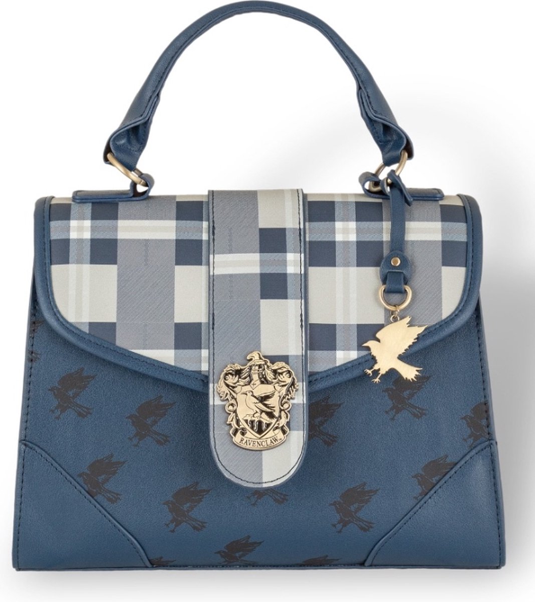 Boutique Trukado - Harry Potter Ravenclaw Charm Premium Handtas - Officieel Gelicenseerd - (bxhxd) 29cm x 22cm x 11cm