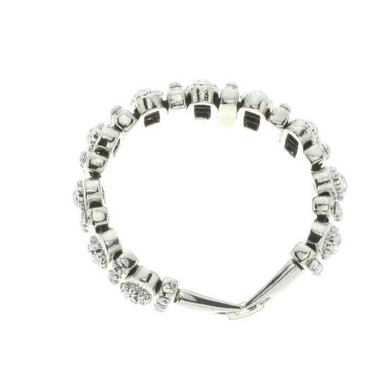 Behave Armband met steentjes bol