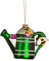 Boule de Noël arrosoir vert - Sass & Belle