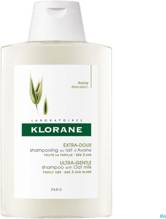 KLORANE Extra Gentle Shampoo met Haver Melk 100ml Reisformaat