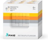 Pixio Magnetic Blocks | Abstract Series | Pixio-Retrofuturism | 4 kleuren | 60 blokken