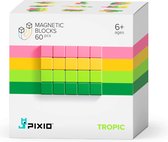 Pixio Magnetic Blocks | Abstract Series | Pixio-Tropic | 4 kleuren | 60 blokken