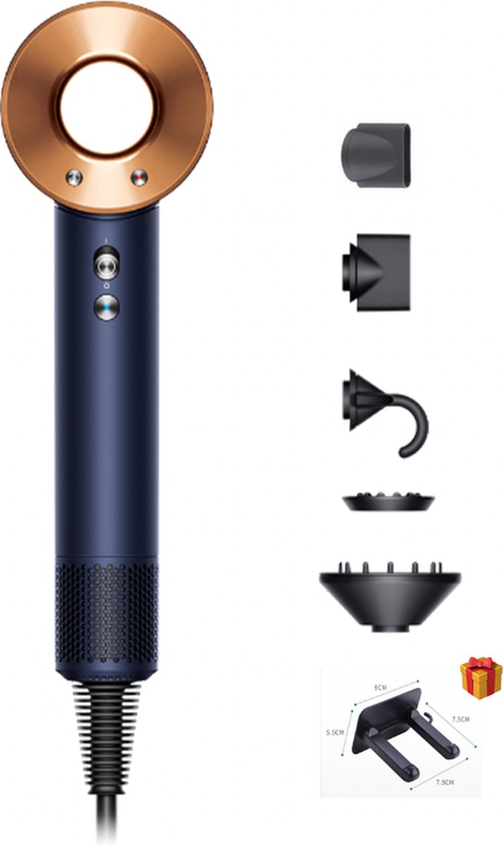 SenCiciMen Supersonische Föhn met Diffuser en Muurhouder - - afbeelding 3