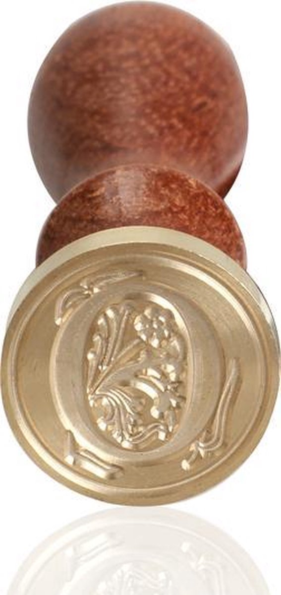 Houten Stempel met Letter O | Wax Seal | Stempelen