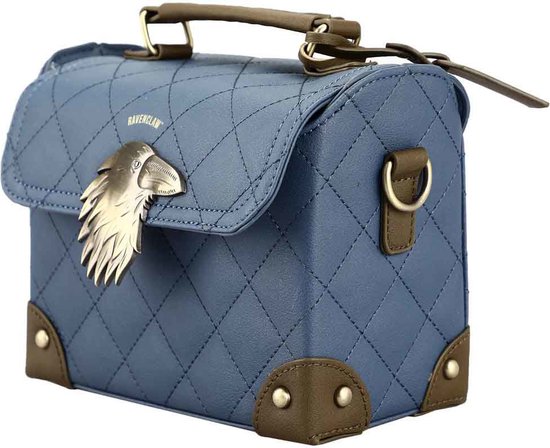 Boutique Trukado - Mini sac à main valise Harry Potter Serdaigle Premium - (LxHxP) environ 19,5 cm x 15 cm x 9,5 cm - Sous licence officielle