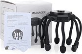 Empire's Product Massage électrique de la tête - Massage de la tête rotative - 3 modes de vibration - Massage du cuir chevelu - Soulage la fatigue - Anti-stress - Sans fil et portable - Zwart