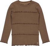 Levv meisjes shirt Genivy Brown Dust