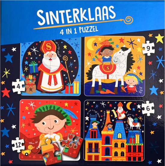 Puzzle 4 en 1 Saint Nicolas