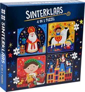 4 in 1 puzzel Sinterklaas